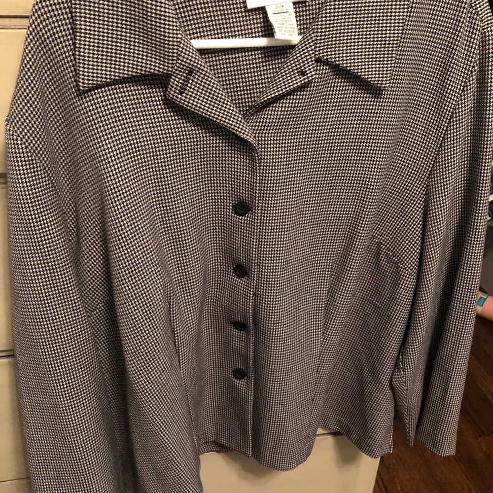 Chadwicks houndstooth blazer